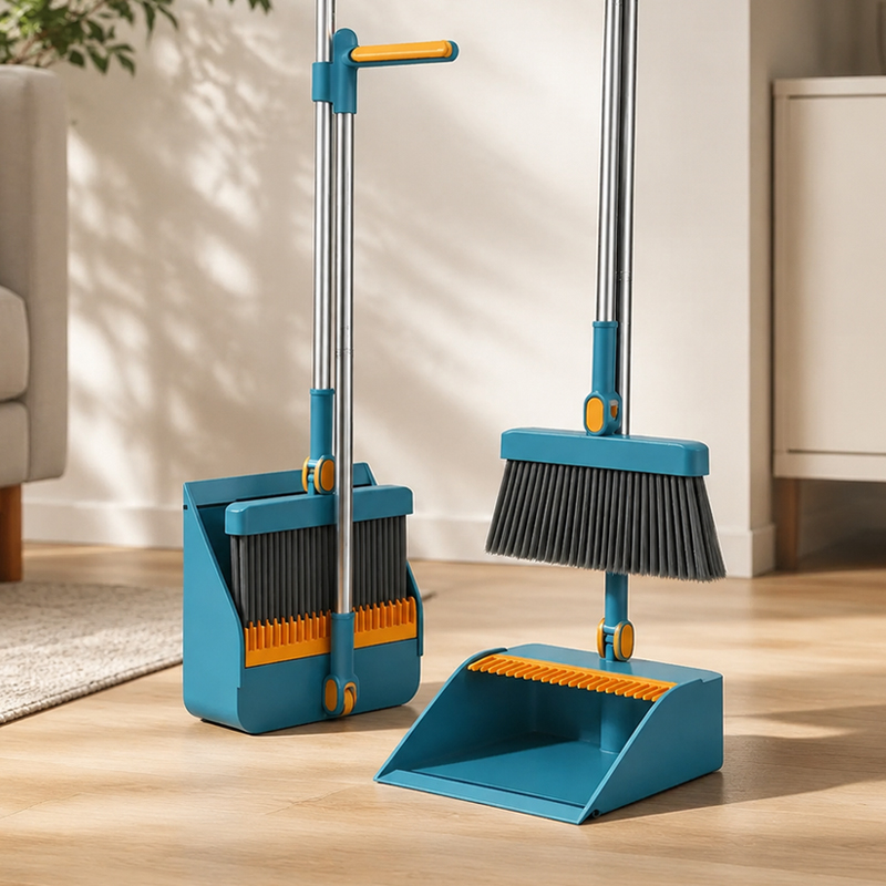 Kids Outdoor Broom - Bezem- en stofferset met lange steel