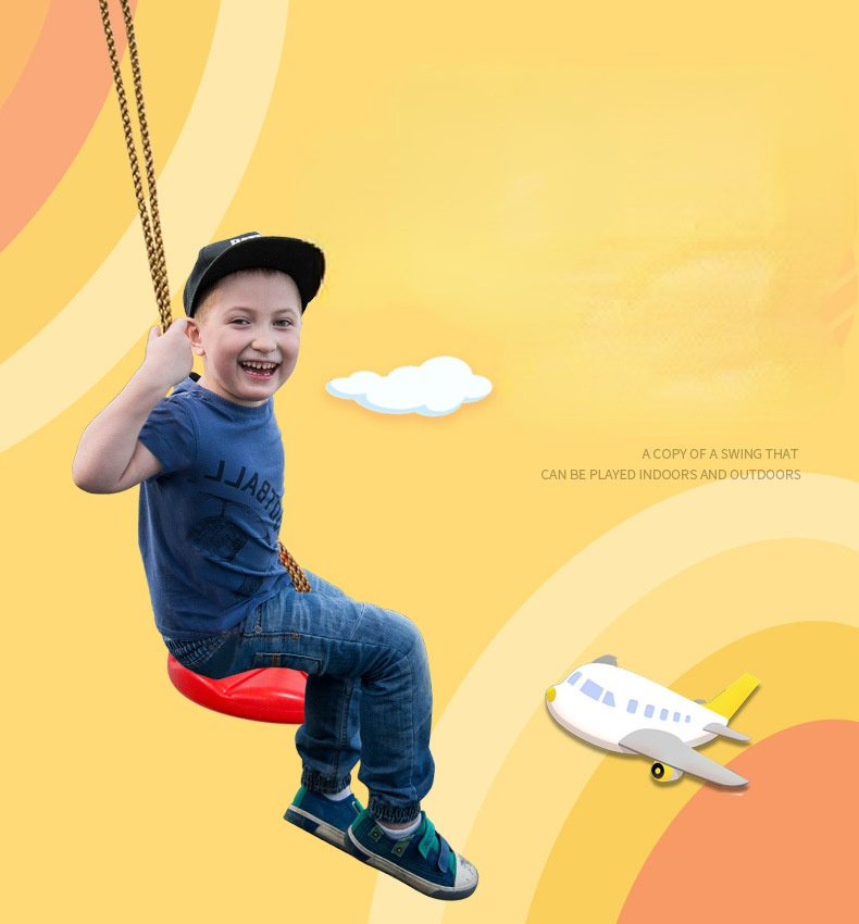 Kinderschijfschommel Kind Binn - Kids Outdoor Climbing Frame recensie en prijs