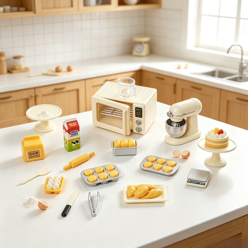 Mini Bakset Speelgoedset Poppe - Kids Outdoor Kitchen Accessories recensie en prijs